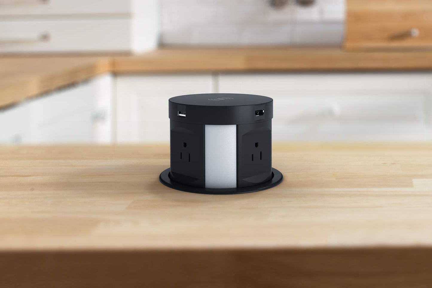 Automatic Retractable Pop Up Socket with Wireless Charger