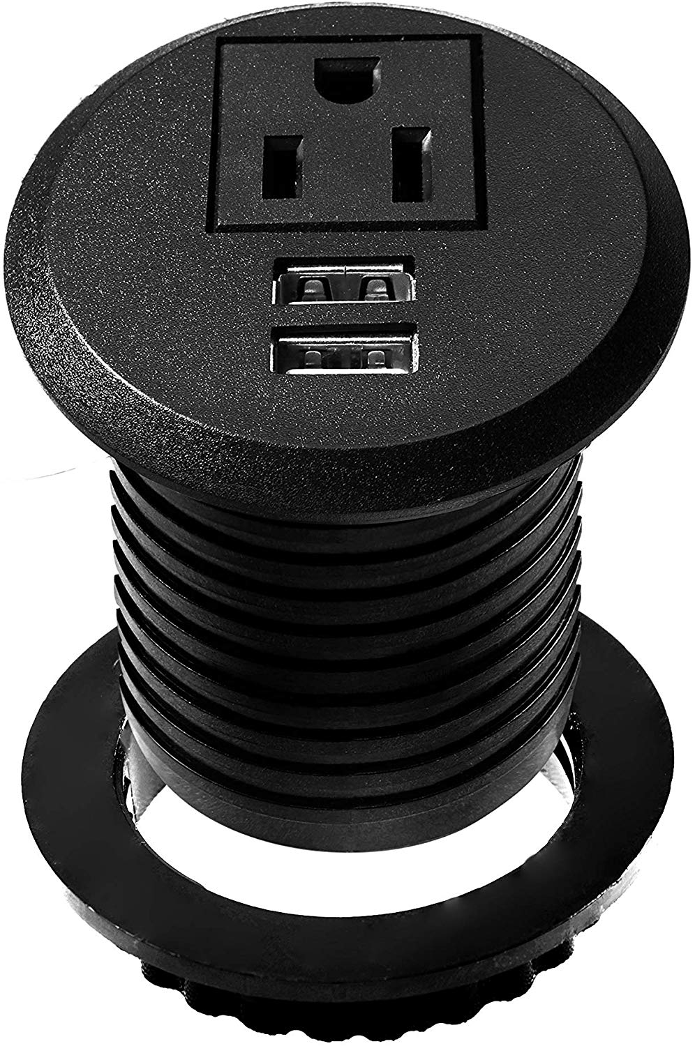Desk Grommet Power Outlet with USB Port