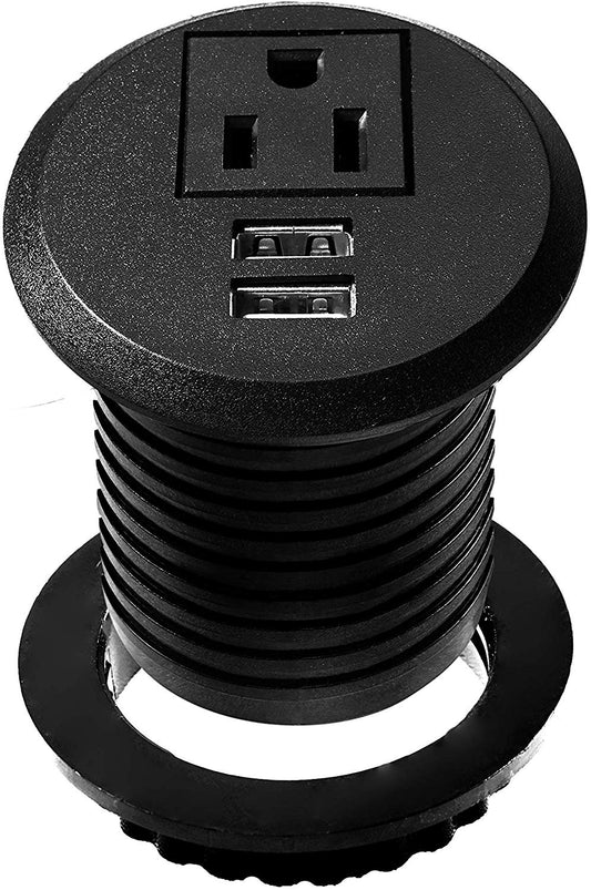 Desk Grommet Power Outlet with USB Port