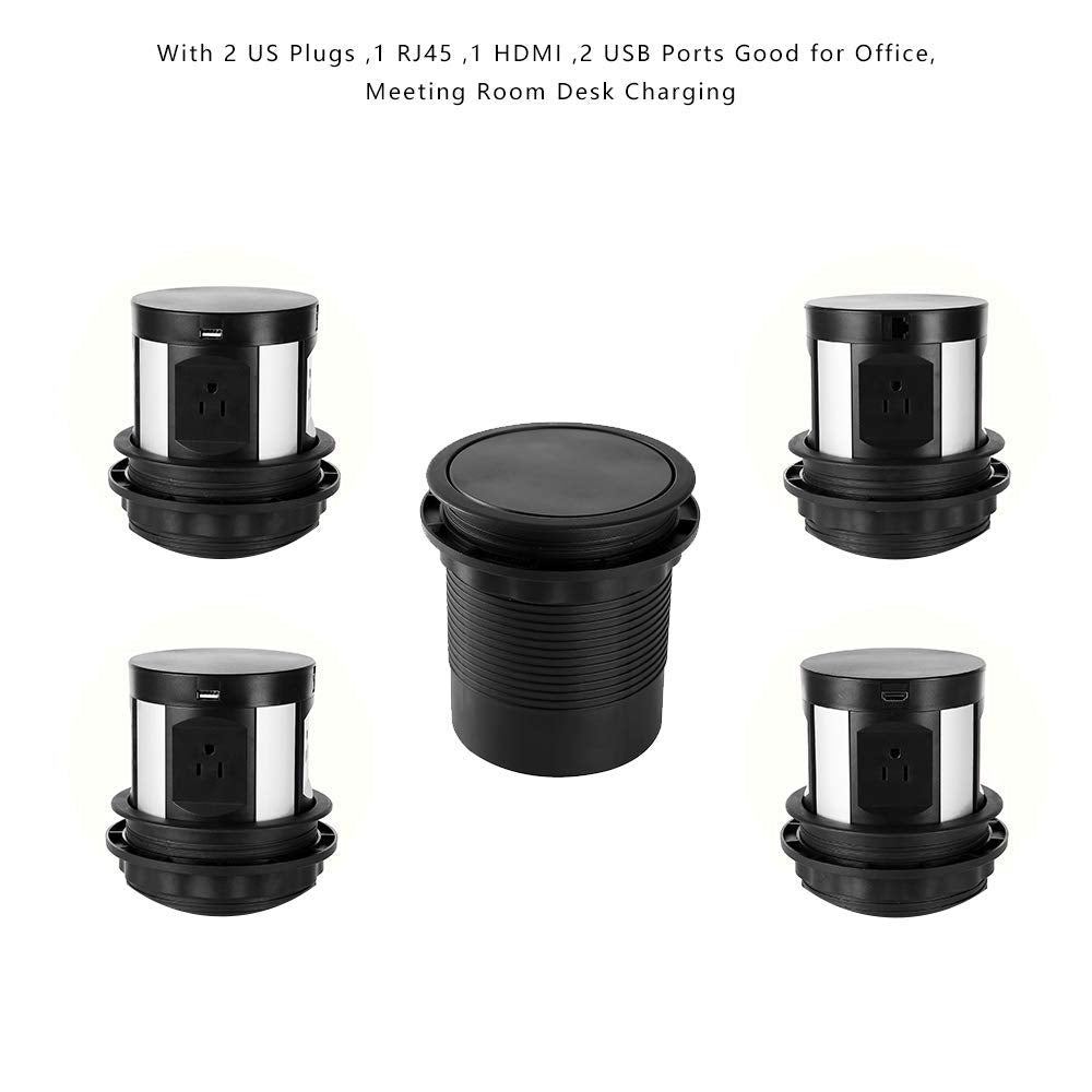 Automatic Retractable Pop Up Socket with Wireless Charger