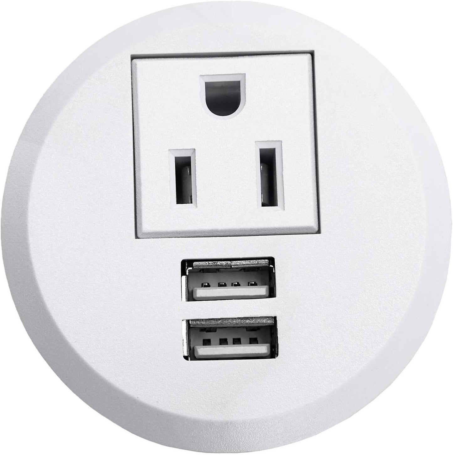 Desk Grommet Power Outlet with USB Port