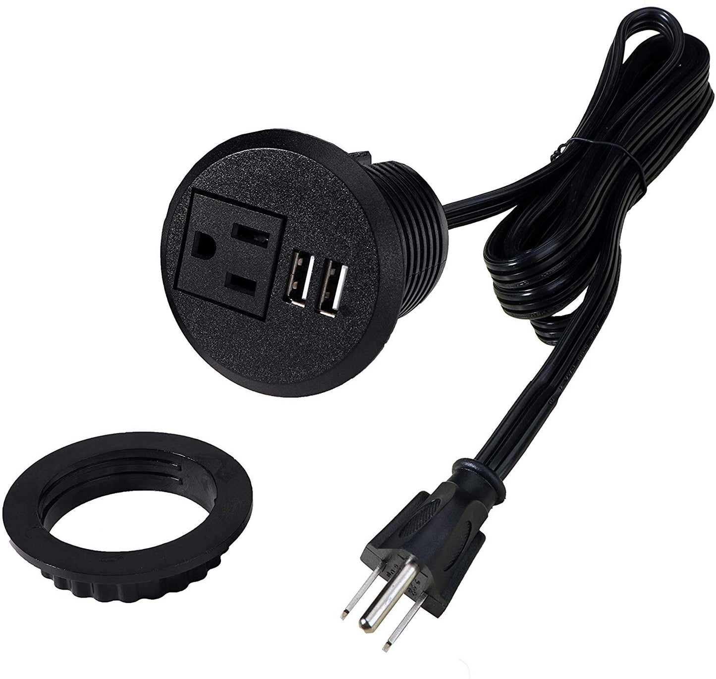 Desk Grommet Power Outlet with USB Port