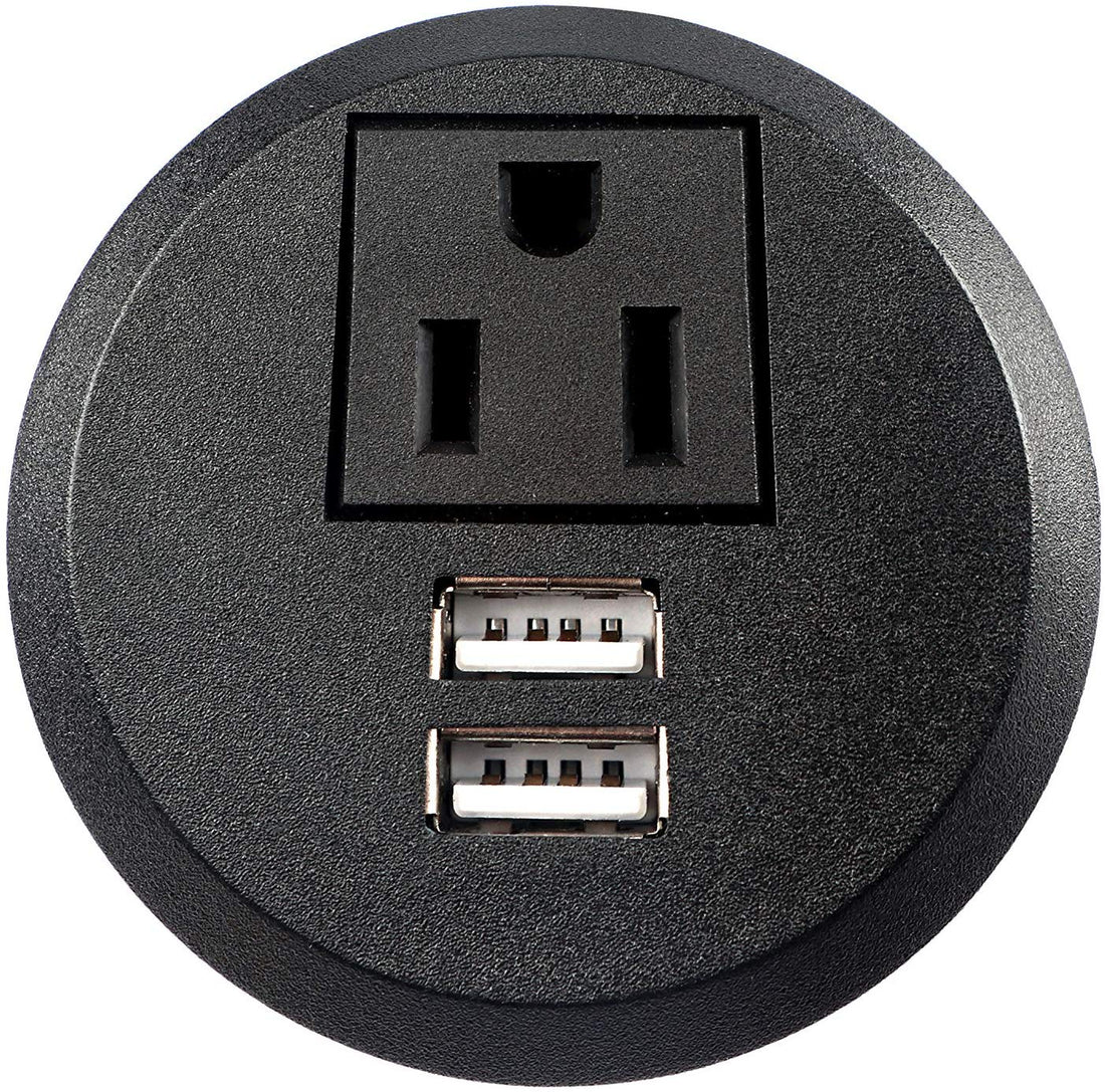 Desk Grommet Power Outlet with USB Port