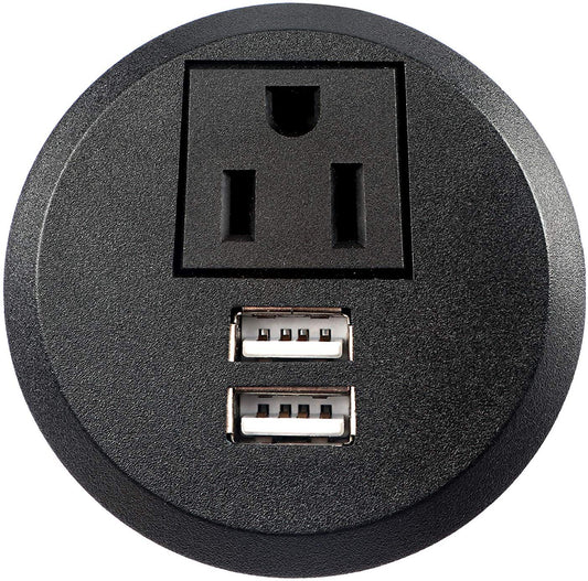 Desk Grommet Power Outlet with USB Port