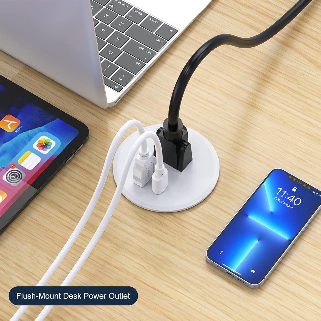 Boost Your Productivity with Desk Power Grommet – The Ultimate Office Essential