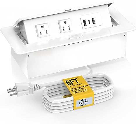 Recessed Pop Up Power Strip