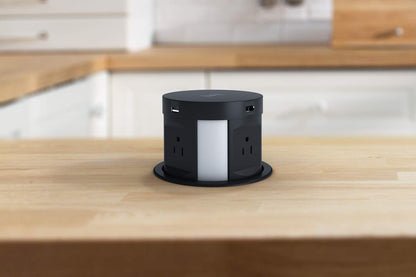 Automatic Retractable Pop Up Socket  with Wireless Charger