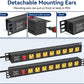 8 Outlets U Rack Mount PDU Power Strip Surge Protector