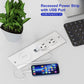 Desk Power Strip with 10W Wireless Charger