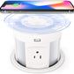 Automatic Retractable Pop Up Socket  with Wireless Charger