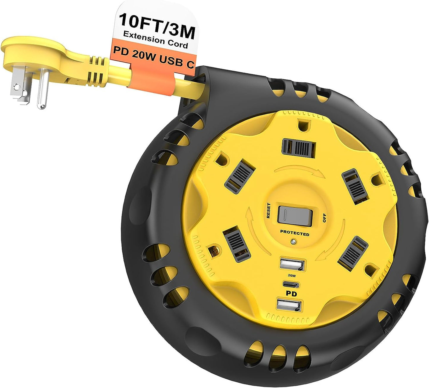 Extension Cord Reel Retractable