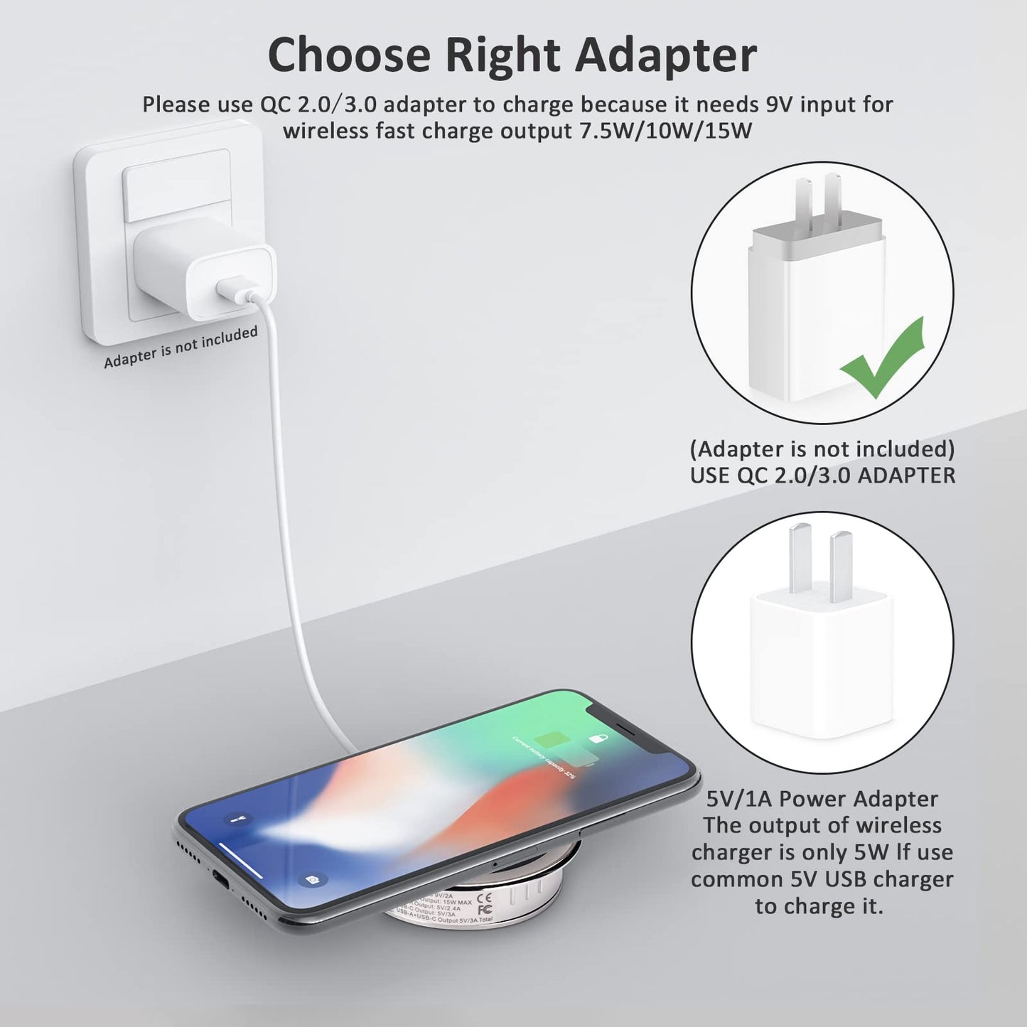 Desktop Power Grommet with USB Port & Wireless Charger